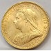 AUSTRALIA 1894 . ONE 1 SOVEREIGN . MELBOURNE . GOLD